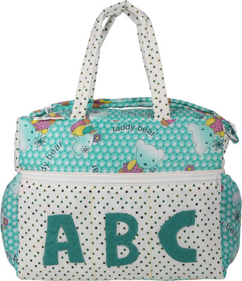 MomToBe Printed Diaper Bag(Green)