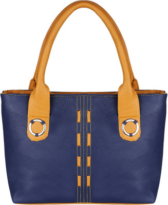 OUTLOOK QUEENS Shoulder Bag(Blue, Tan)