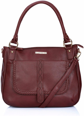 Caprese Satchel(Maroon)