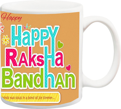 ME&YOU Raksha Bandhan GiftRaksha Bandhan Gift for Brother/Bro/Bhai; two souls in a bond of joy forever printed Ceramic Mug(325 ml), Multicolor
ME&YOU Raksha Bandhan GiftRaksha Bandhan Gift for Brother/Bro/Bhai; two souls in a bond of joy forever printed Ceramic Mug(325 ml), Multicolor