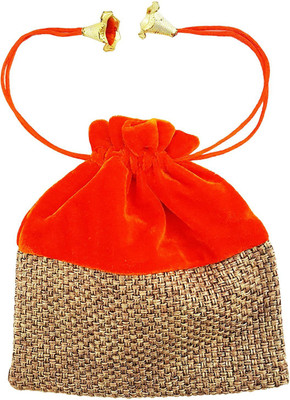 Mehrunnisa (8 X 6.5 Inch) Shagun High Quality Potli Pouch In Velvet & Jute Pouch(Orange)
Mehrunnisa (8 X 6.5 Inch) Shagun High Quality Potli Pouch In Velvet & Jute Pouch(Orange)