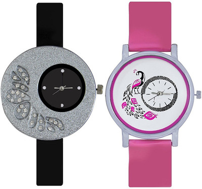 Miss Perfect Diamond studded letest collaction with beautiful attractive peacock S09P44 Watch - For Women
Miss Perfect Diamond studded letest collaction with beautiful attractive peacock S09P44 Watch - For Women