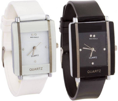 Miss Perfect Sexy PU Combo Girls Watch Watch - For Women