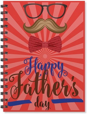 100yellow A5 Notebook(Happy Father’s Day Print Ruled Paper Sheets Personal And Office Stationary - Gift For Dad/Father, Multicolor)
100yellow A5 Notebook(Happy Father’s Day Print Ruled Paper Sheets Personal And Office Stationary - Gift For Dad/Father, Multicolor)