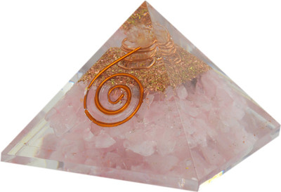 Reiki Crystal Products Rose Quartz Orgone Pyramids Reiki Healing Gemstone Decorative Showpiece - 4 cm(Crystal, Pink)
Reiki Crystal Products Rose Quartz Orgone Pyramids Reiki Healing Gemstone Decorative Showpiece - 4 cm(Crystal, Pink)