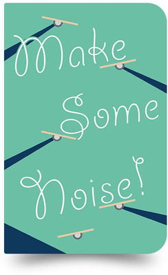 inkFlap Pocket-size Journal(FlapBook Mini Premium Notebook - Make Some Noise, Green & Blue)
inkFlap Pocket-size Journal(FlapBook Mini Premium Notebook - Make Some Noise, Green & Blue)
