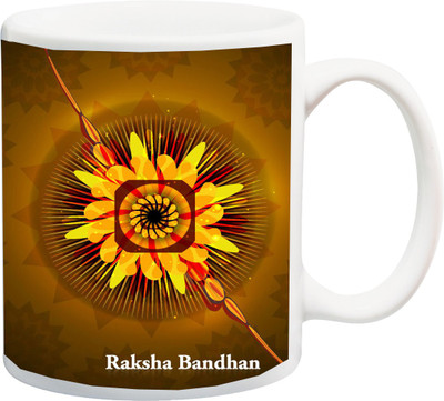 ME&YOU Raksha Bandhan Gift for Brother/Bro/Bhai; Beautiful design Printed Ceramic Mug(325 ml), Multicolor
ME&YOU Raksha Bandhan Gift for Brother/Bro/Bhai; Beautiful design Printed Ceramic Mug(325 ml), Multicolor