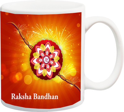 ME&YOU Raksha Bandhan Gift for Brother/Bro/Bhai; Rakhi Print In Beautiful BG Printed Ceramic Mug(325 ml), Multicolor
ME&YOU Raksha Bandhan Gift for Brother/Bro/Bhai; Rakhi Print In Beautiful BG Printed Ceramic Mug(325 ml), Multicolor
