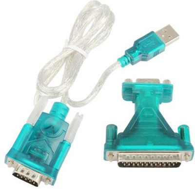Cables Kart USB 2.0 To RS232 To 9 Pin Serial DB25 DB9 Cable Converter USB Adapter(Blue)
Cables Kart USB 2.0 To RS232 To 9 Pin Serial DB25 DB9 Cable Converter USB Adapter(Blue)