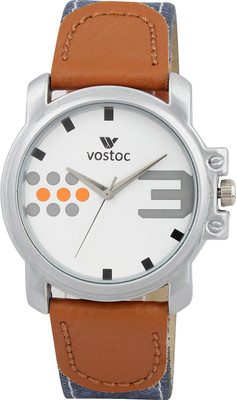 Vostoc VTC100SLB04 New Stylish Synthetic Leather Casual Fashion Quartz Watch - For Men
Vostoc VTC100SLB04 New Stylish Synthetic Leather Casual Fashion Quartz Watch - For Men