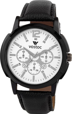 Vostoc VTC100SLB02 New Stylish Synthetic Leather Casual Fashion Quartz Watch - For Men
Vostoc VTC100SLB02 New Stylish Synthetic Leather Casual Fashion Quartz Watch - For Men