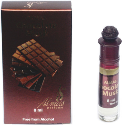 Almas Chocolate Musk Pocket Attar. Floral Attar(Sandalwood)