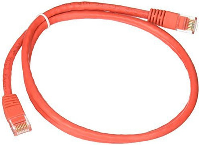 Monoprice 4441416 LAN Cable(Computer, Red)