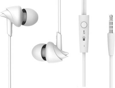 Edfigo U-17 Headphone(White, Over the Ear)