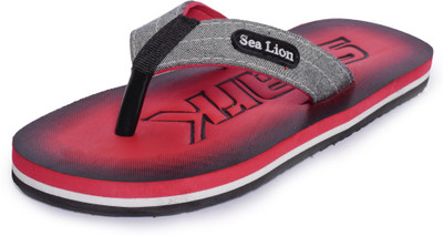 Sea Lion Flip Flops, Red