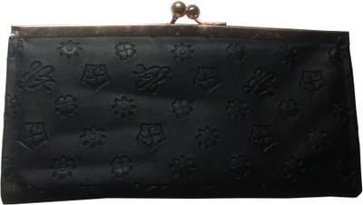 DNS DESIGNER COLLECTION Casual Black Clutch