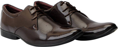 FAUSTO Derby For Men(Brown
