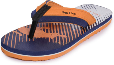 Sea Lion Flip Flops, Orange