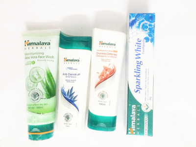 Himalaya aloe vera face wash, anti dandruff shampoo, conditioner, complete care paste(Set of)
Himalaya aloe vera face wash, anti dandruff shampoo, conditioner, complete care paste(Set of)