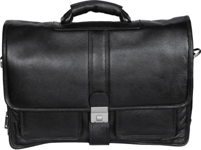 R Stylist 15 inch Laptop Messenger Bag(Black)