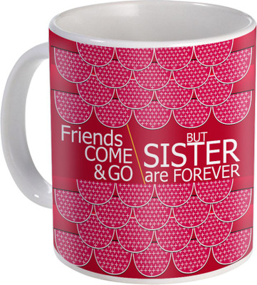 SKY TRENDS Raksha Bandhan Gift For Sister Amazing Present For Sis ST-40 Ceramic Mug(330 ml), Multicolor
SKY TRENDS Raksha Bandhan Gift For Sister Amazing Present For Sis ST-40 Ceramic Mug(330 ml), Multicolor