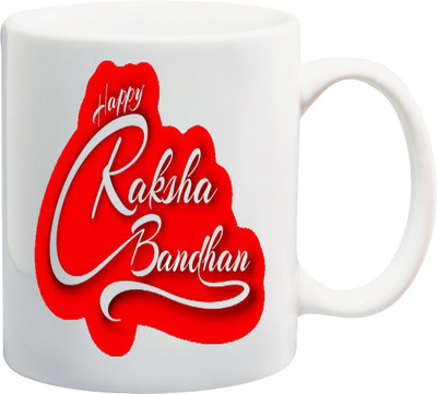 ME&YOU Raksha Bandhan Gift for Brother/ Bro/ Bhai; Happy Rakhi In Red BG Printed Ceramic Mug(325 ml)
ME&YOU Raksha Bandhan Gift for Brother/ Bro/ Bhai; Happy Rakhi In Red BG Printed Ceramic Mug(325 ml)
