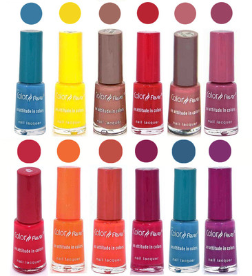 Color Fever Neon Shine Matte 12 Pcs Set Nail Polish Orange-Pink-Blue-Purple-Red(Pack of 12)
Color Fever Neon Shine Matte 12 Pcs Set Nail Polish Orange-Pink-Blue-Purple-Red(Pack of 12)
