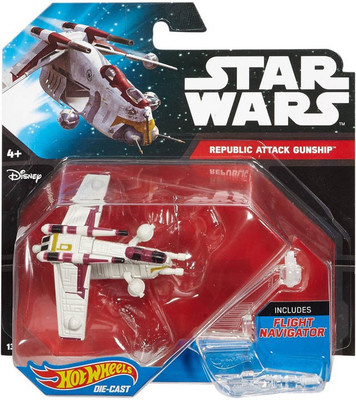 Hot Wheels Hot Wheels Star Wars Republic Attack Gunship(Multicolor)