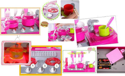 Akshit Kitchen Set Kids Luxury Battery Operated Kitchen Playset Super Toy for Girls
Akshit Kitchen Set Kids Luxury Battery Operated Kitchen Playset Super Toy for Girls