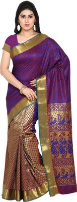 Varkala Silk Sarees Woven, Self Design Kanjivaram Art Silk Saree(Blue, Royal blue
Varkala Silk Sarees Woven, Self Design Kanjivaram Art Silk Saree(Blue, Royal blue
