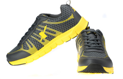 Sparx SM-218 Running Shoes For Men(Grey, Grey yellow
