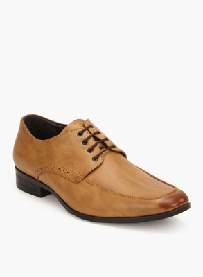 San Frissco EC 8714 Lace Up For Men(Tan)