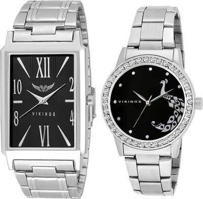 VIKINGS ROYAL STYLE SQUARE AND ROUND COMBO FOR COUPLE Watch - For Men & Women
VIKINGS ROYAL STYLE SQUARE AND ROUND COMBO FOR COUPLE Watch - For Men & Women