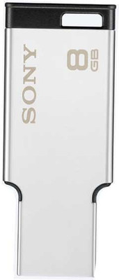 Sony USM8MX 8 GB Pen Drive(Grey)