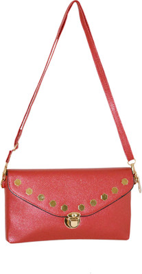 Bee Fashionable Women Casual Red Canvas Sling Bag