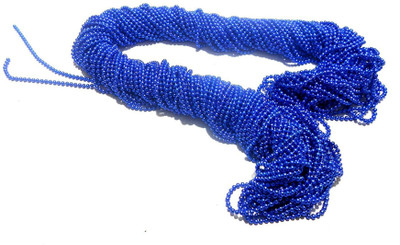GOELX Ball Chain for Jewelry Making / Decorating & Craft Work Royal Blue - Pack of 5 mtrs !!
GOELX Ball Chain for Jewelry Making / Decorating & Craft Work Royal Blue - Pack of 5 mtrs !!
