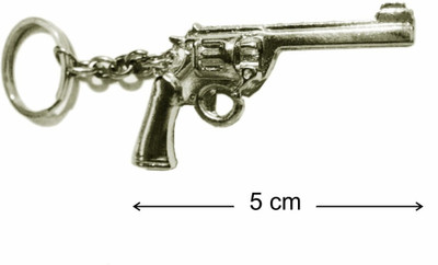 Crazytowear Mini Revolver Gun Key Chain(Silver) 
Crazytowear Mini Revolver Gun Key Chain(Silver)