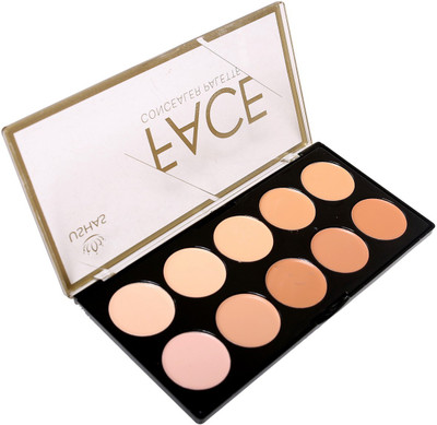 Looks United Ushas Camouflage Face Fashion Makeup Palette Concealer(10 Colors, 125 g)
Looks United Ushas Camouflage Face Fashion Makeup Palette Concealer(10 Colors, 125 g)