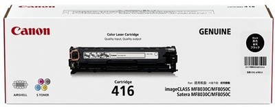 Canon 416 Bk Single Color Ink Toner(Black)