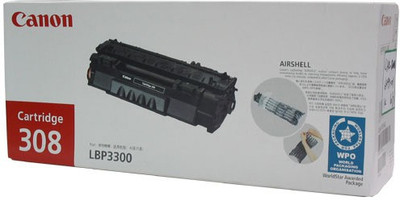 Canon 308 BK Single Color Ink Toner(Black)