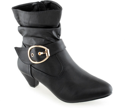 Shuz Touch Boots For Women(Black)