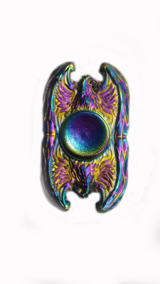 Emob Ancient Double Headed Rainbow Color Eagle Fidget Hand Spine Toy with Customized Spinner Bearing(Multicolor)
Emob Ancient Double Headed Rainbow Color Eagle Fidget Hand Spine Toy with Customized Spinner Bearing(Multicolor)