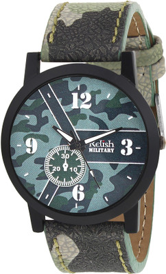 Relish RE-S8094GA SLIM Army Watch - For Boys