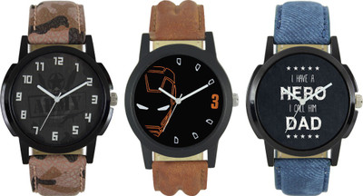 SRK ENTERPRISE Men watch Combo of 3 With Lattest Collection Causual Look 0039 Watch - For Men
SRK ENTERPRISE Men watch Combo of 3 With Lattest Collection Causual Look 0039 Watch - For Men