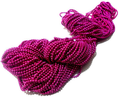 GOELX Ball Chain for Jewelry Making / Decorating & Craft Work. Pink - Pack of 5 mtrs !!
GOELX Ball Chain for Jewelry Making / Decorating & Craft Work. Pink - Pack of 5 mtrs !!