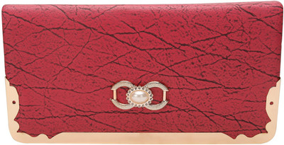 zuberi couture Casual Red Clutch