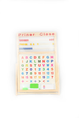 Tickles Wooden Double Sided Writing Board with Alphabets and Numbers for Kids 2 yrs Plus(Multicolor)
Tickles Wooden Double Sided Writing Board with Alphabets and Numbers for Kids 2 yrs Plus(Multicolor)