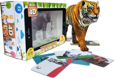 Aurodo Pocket Zoo 4D - 32 Zoo Animals in 4D - kids learning toys - animals toys set - (iOS, Android - Mobile / Tablet based) - Age 2-10 years(Multicolor)
Aurodo Pocket Zoo 4D - 32 Zoo Animals in 4D - kids learning toys - animals toys set - (iOS, Android - Mobile / Tablet based) - Age 2-10 years(Multicolor)
