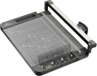 Chrome A4 Rotary Paper Cutter With Sliding Rotary Blade Plastic Grip Hand-held Paper Cutter(Set Of 1, Grey)
Chrome A4 Rotary Paper Cutter With Sliding Rotary Blade Plastic Grip Hand-held Paper Cutter(Set Of 1, Grey)