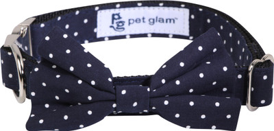 Pet Glam Bow Tie-Polka Dots-Medium to Large Size Plain Dog Collar Charm(Blue, Round)
Pet Glam Bow Tie-Polka Dots-Medium to Large Size Plain Dog Collar Charm(Blue, Round)